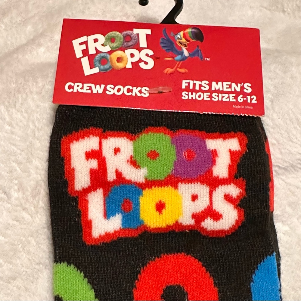 Froot Loops Crew Socks - Picture 2 of 4
